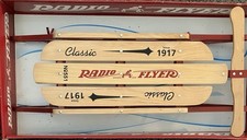 Radio Flyer Wooden Sled, No 551. For Dolls, Bears, Decoration. New In Box