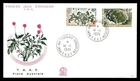 Mayfairstamps French Southern and Antarctic Lands FDC 1974 dual flowers First Da