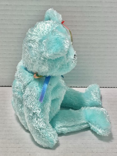 Ty Beanie Baby Sherbet l'orso verde DOB 26 novembre 2001 8 pollici nuovo con etichette - Foto 3 di 6