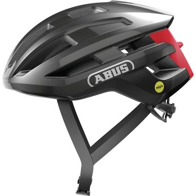 Fahrradhelm ABUS POWERDOME MIPS titan L 57-61cm grau MTB Rennrad
