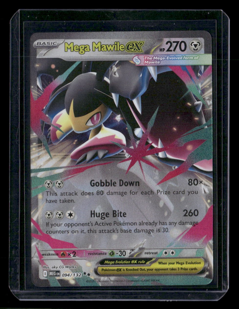 Pokemon ME01: Mega Evolution 094/132 Mega Mawile ex - NM