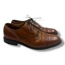 Used Allen Edmonds Byron Brown Leather Size 10.5 USA Made