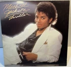 MICHAEL JACKSON THRILLER - RARE BACK COVER ERROR VINYL RECORD 1st Press