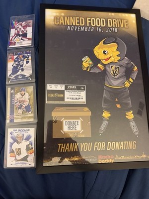 Vegas Golden Knights OFFICIAL Game Ticket & Poster! 11/16/18 vs STL