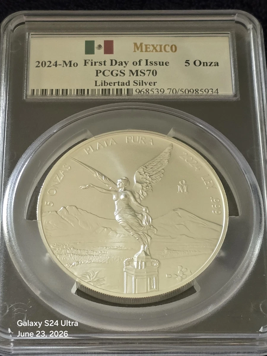 MS 70 Mexican Libertad Silver Bullion Coins for sale | eBay