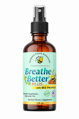 #ad Breathe Better Plus Bee Propolis Spray Herbal Throat amp; Seasonal Support 2oz $24.99