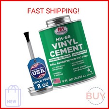HH-66 Vinyl Cement, 8 oz. can - Vinyl Adhesive, Cement Glue, Repair Glue, Inflat