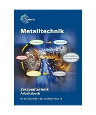 Arbeitsbuch Zerspantechnik: Metalltechnik. Aufgabenbuch für den berufsbezogenen