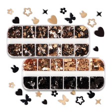 Shiny Heart Glitter Resin Fillings Micro Flakes Sequins DIY Epoxy Resin Molds
