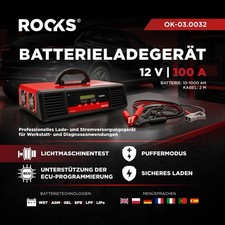 Batterieladegerät 12 V / 100 A – Professionelles Lade- und Stromversorgungsgerät