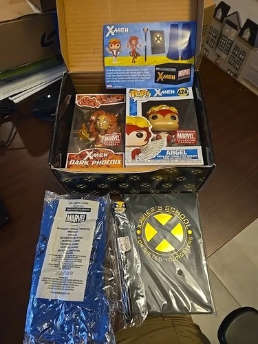 Funko Pop! Heoes: X-Men Angel Vinyl Figure Marvel Collector Corps