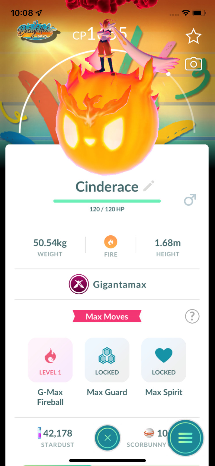 Cinderace Gigantamax ! Registered or Unregistered ! 30 Days Friendship !