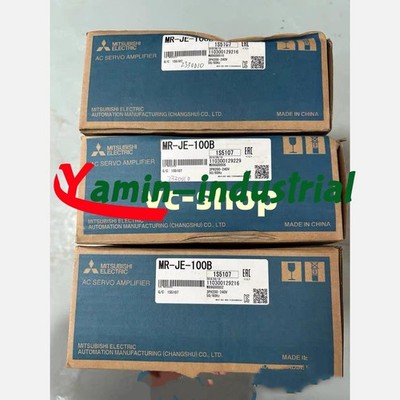 New MITSUBISHI MR-JE-100B Servo Drive Fast shipping via FedEx or DHL