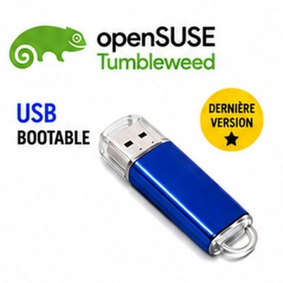 Sudelec USB Bootfähiger Cle USB openSUSE Tumbleweed Linux Installation PC PDF