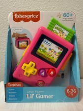 Fisher-Price  Laugh  Learn  Lil' Gamer--Pink- In Packaging