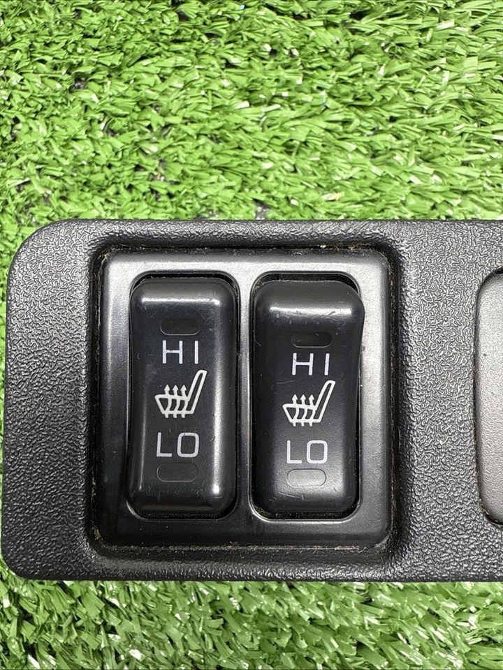 2001-2006 MITSUBISHI MONTERO AQUECEDOR AQUECEDOR ASSENTO AQUECIDO INTERRUPTOR BOTÃO CONTROLE FABRICANTE DE EQUIPAMENTO ORIGINAL - Imagem 2 de 4