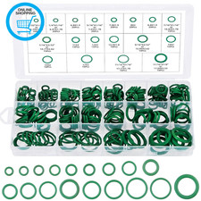18 Sizes 270Pcs Rubber O-Ring Car Auto Vehicle Repair Air Conditioning Compresso
