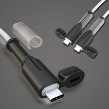 Silicone Cable Protector Cover for Type C Charger Cord Saver Practical Accessory