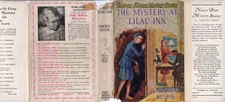 NANCY DREW #4 THE MYSTERY AT LILAC INN w/DJ 1943A-41 GLOSSY FRONTIS