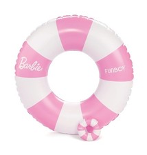 Barbie Float Life Kids 34" Tube Float w/Matching Doll Tube Float Pink/White G3R