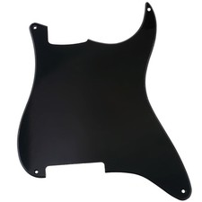 Musiclily 1Ply Black 4 Holes Pickguard Blank Material For Strat ST Guitar Custom