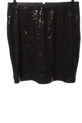 BIBA Minifalda Mujeres Talla EU 36 negro elegante - Imagen 4 de 5