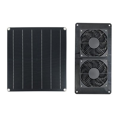20W Solar Abluftventilator für effektive Kühlung im Tier- und Viehbereich