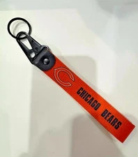 NFL CHICAGO BEARS WRISTLET LANYARD KEYCHAIN 1" WIDTH 8" LENGTH US SHIP IN 1 Day