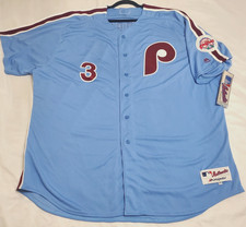 AUTHENTIC MAJESTIC BRYCE HARPER 48 XL Philadelphia Phillies COOL BASE Jersey