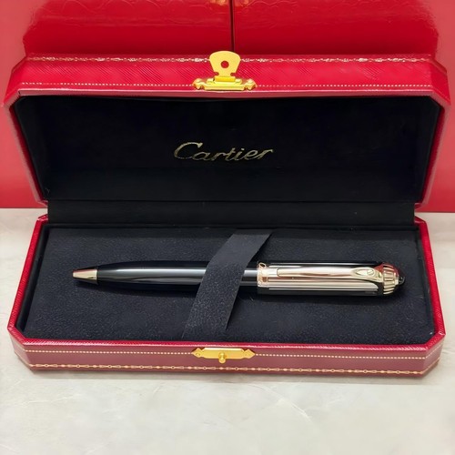 Cartier luxury metal shell ballpoint pen