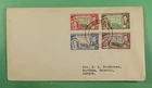 DR WHO 1937 SOUTHERN RHODESIA FDC? KGVI CORONATION COMBO TO CANADA R30978