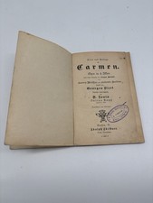Carmen Oper Klavierauszug Bizet Berlin Fürstner um 1880 0244