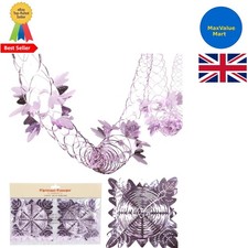 Vibrant 9ft Baby Pink Garland Set - Perfect for Holiday Decorations (Pack of 2)