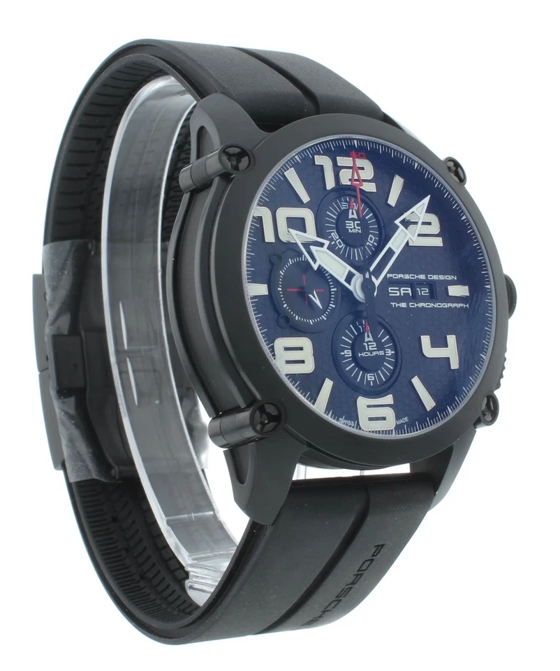 Reloj Hombre Porsche Design Indicator Cronógrafo 47mm Automático P.693013461201 Foto 2 de 4