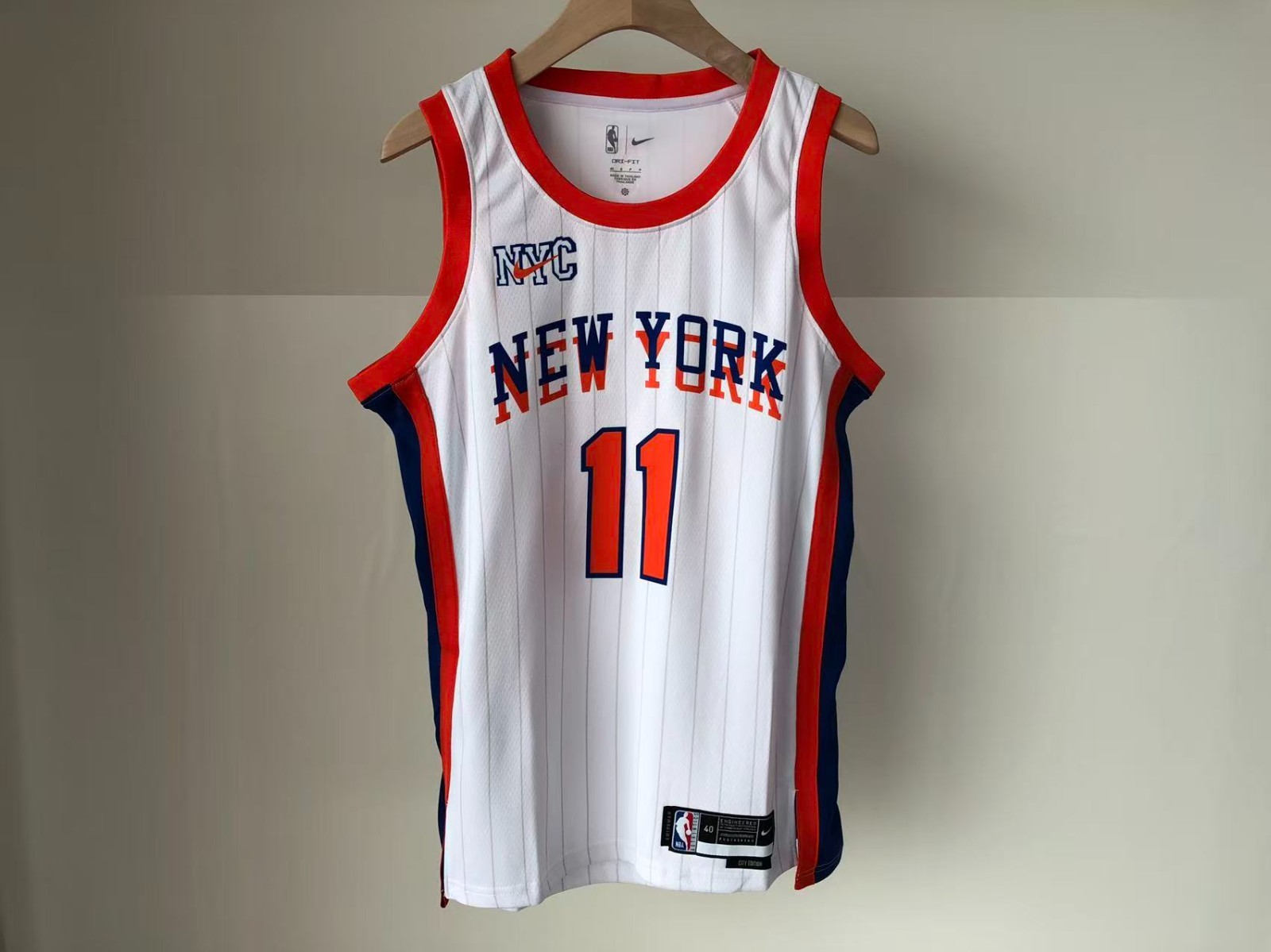 Jalen Brunson New York Knicks City Edition Jersey 25-26