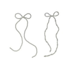 Beaded Bowknot Embellishments for and Phone Decoration Charm