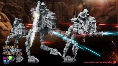 Clone Troop Mountain Walker Star Wars Legion Shatterpoint compatible War Bear