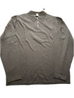 Banana Republic Size L Large Merino Wool Gray Sweater Top NWT Vintage Hong Kong