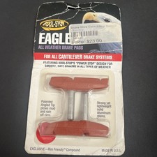 Kool Stop Eagle 2 All Weather Brake Pads (Red) for Threaded Systems NIB NOS USA