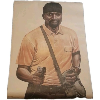 Original Malik PJL Belgium Target, 2012. PJL 13. Ca. 3 Fuß x 2 Fuß.