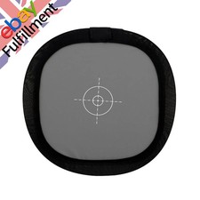 30cm 18% Foldable Gray Card Reflector White Balance Double Face Focusing Board H