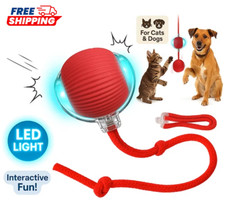 Automatic Rolling Ball Smart Cat Dog Toy Electric Pet Self-moving Kitten lot
