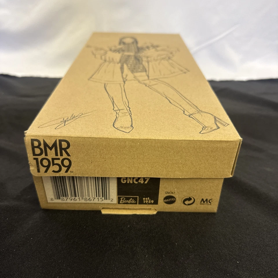 BMR 1959 Wave 2 Tall Asian BARBIE DOLL 2019 BLACK LABEL MATTEL GNC47 NFRB - Image 3 of 4