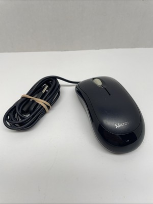 OEM Microsoft Basic Optical Black Mouse V2.0 USB MSK-1113(B) Model: 1113 Free SH