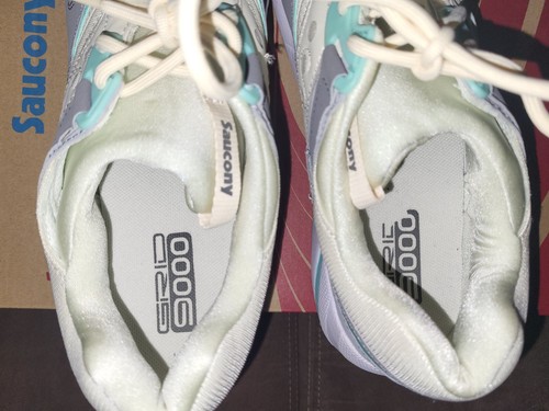 Saucony Grid 9000 Light Tan Mint - Picture 4 of 7
