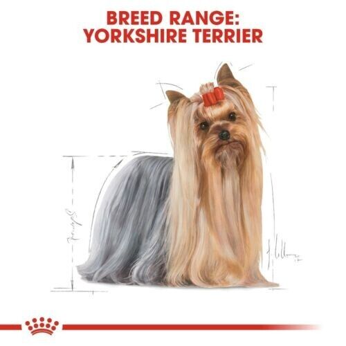 Royal Canin YORKSHIRE TERRIER Adult Breed Dry Dog Food 3kg - Picture 4 of 6
