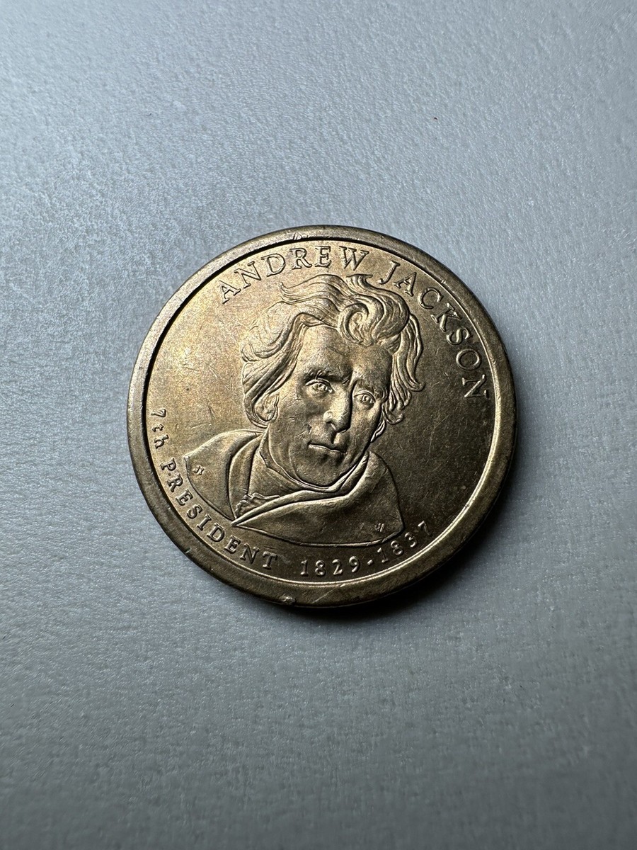 2008 P Andrew Jackson US One Dollar Coin Circulated | eBay