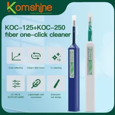 One-Click Fiber Optical Cleaner 2.5mm/1.25mm for SC/LC/ST/FC Connector 800 times