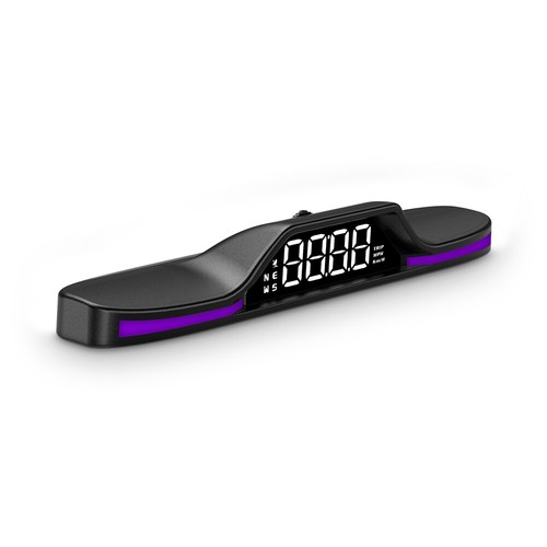 Digital GPS Speedometer Car HUD Head Up Display MPH Compass Long 1.8" Screen - Picture 10 of 10