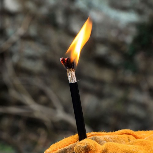 1pc Camping Barbecue Kindling Rope Wick Tinder Cord Survival For Outdoor - Picture 2 of 12